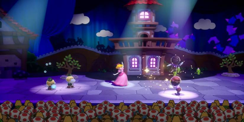 Princess Peach Theater Paper Mario
