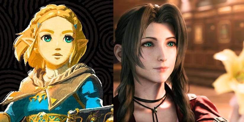 Princess Zelda TOTK & Aerith Gainsborough FF7