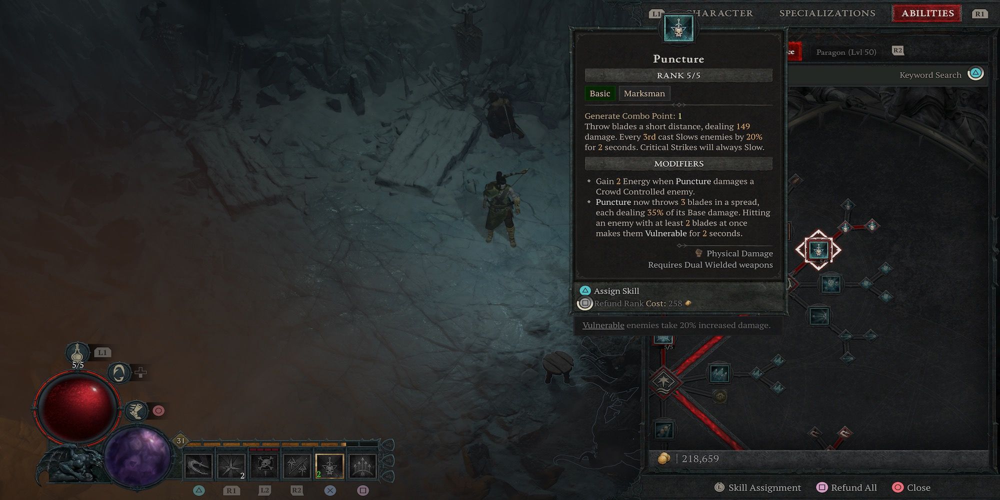 Puncture Rogue skill in Diablo 4