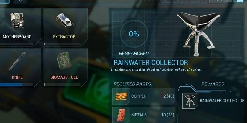 A Rainwater Collector In Forever Skies