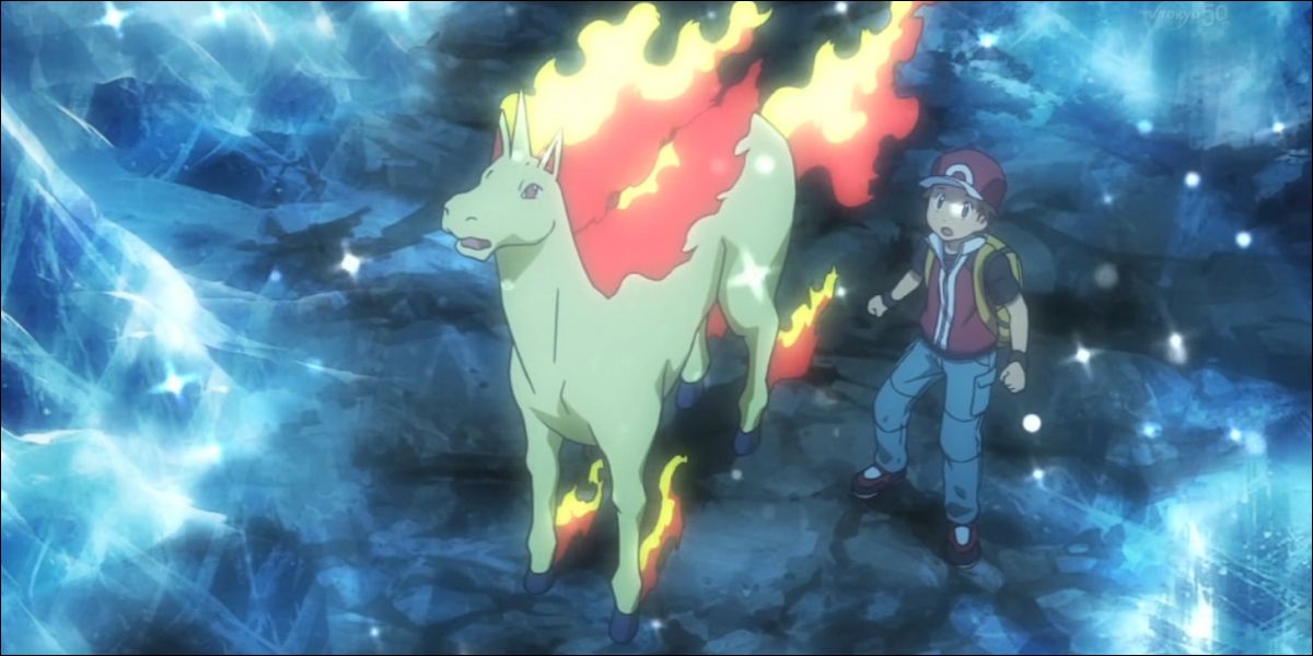 Rapidash with ash ketchum