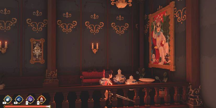 ravenlok figurine location masked mansion balcony