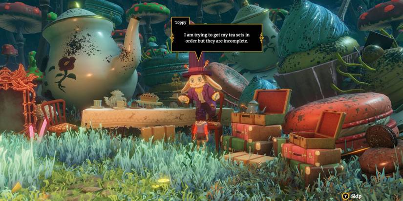 ravenlok tea party toppy rabbit