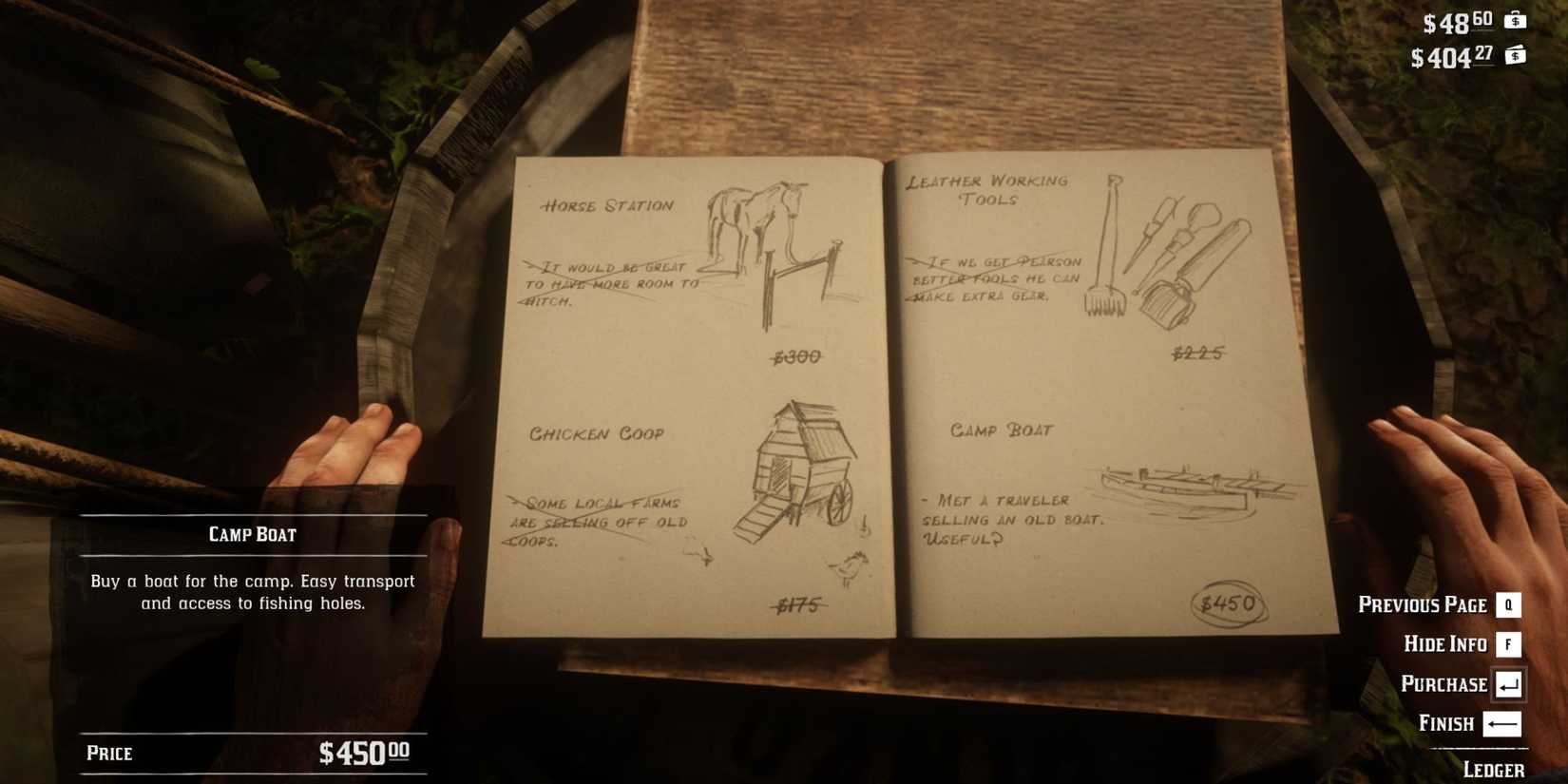 Red Dead Redemption 2 Ledger