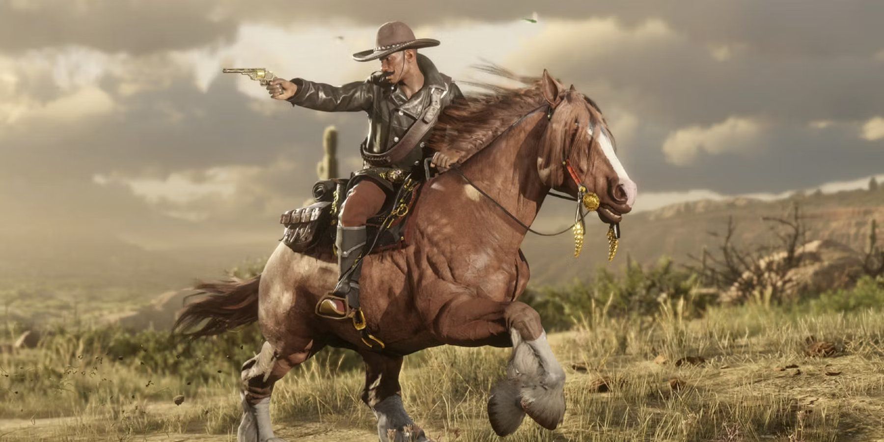 Funny Red Dead Redemption 2 Fail Sees Kentucky Saddler Taming Go