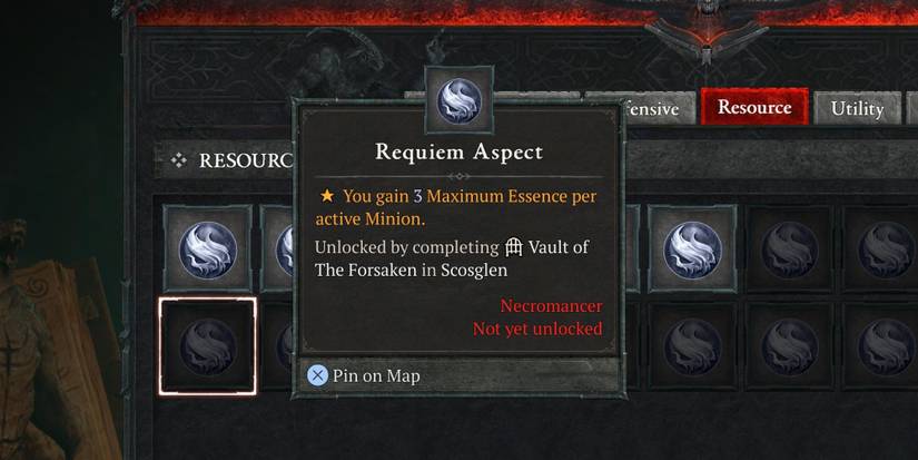 The Requiem Aspect in Diablo 4