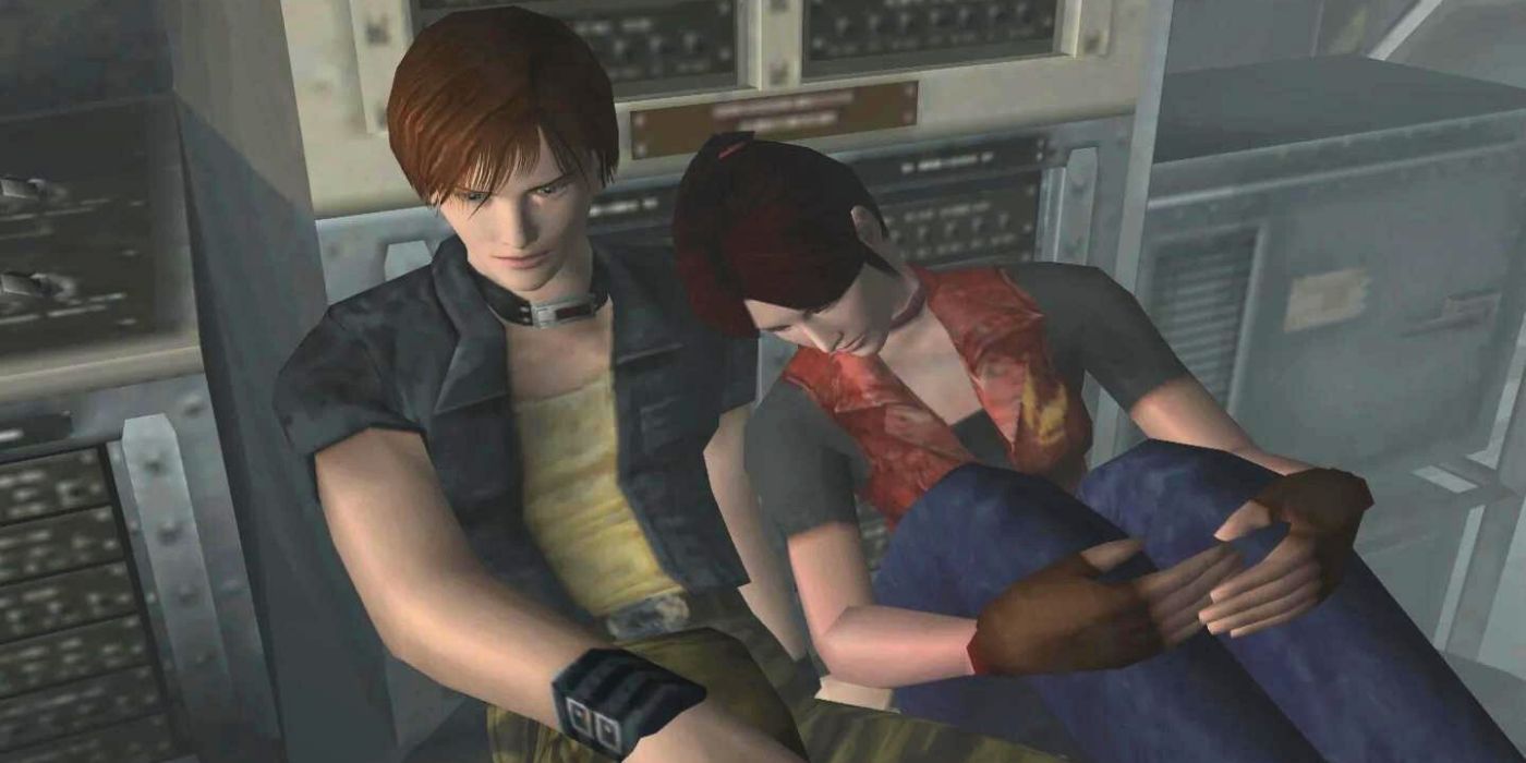 Claire & Steve in Resident Evil Code Veronica 