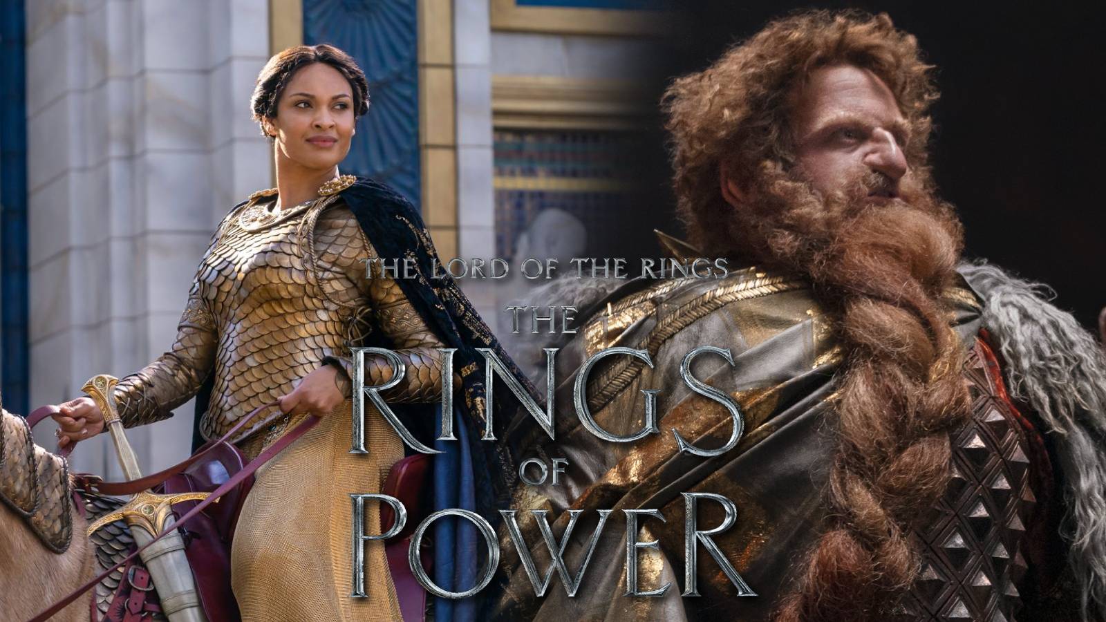 The Lord of the Rings The Rings of Power Cynthia Addai-Robinson Miriel Owain Arthur Prince Durin IV