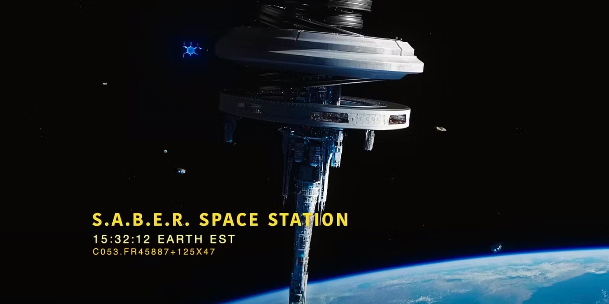 SABER space station in The Marvels trailer