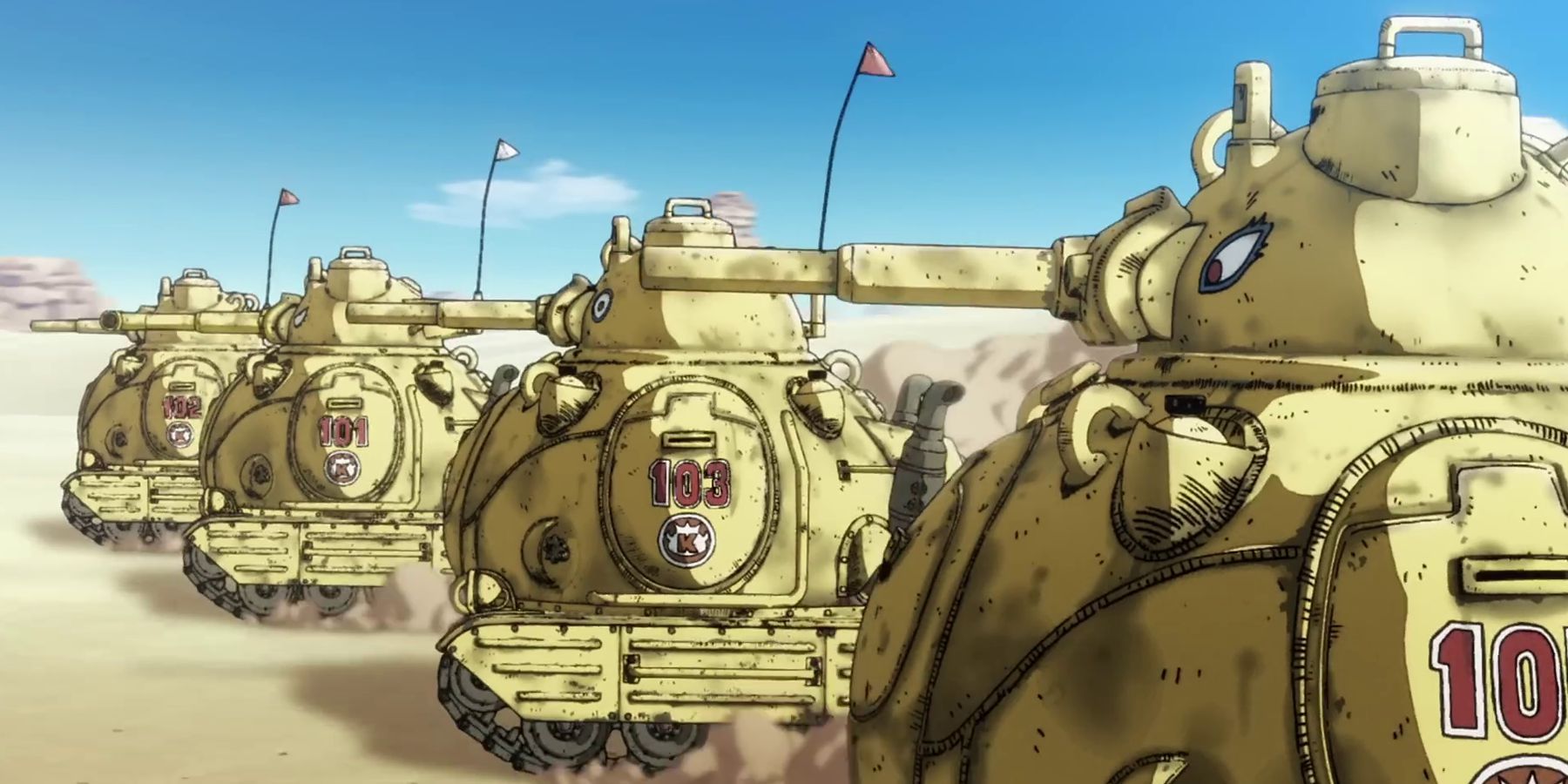 Sand Land Tanks Brigade