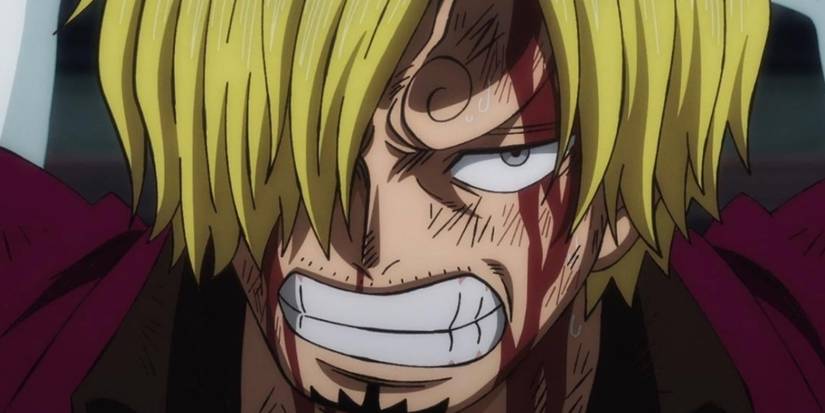 Sanji injured by Black Maria