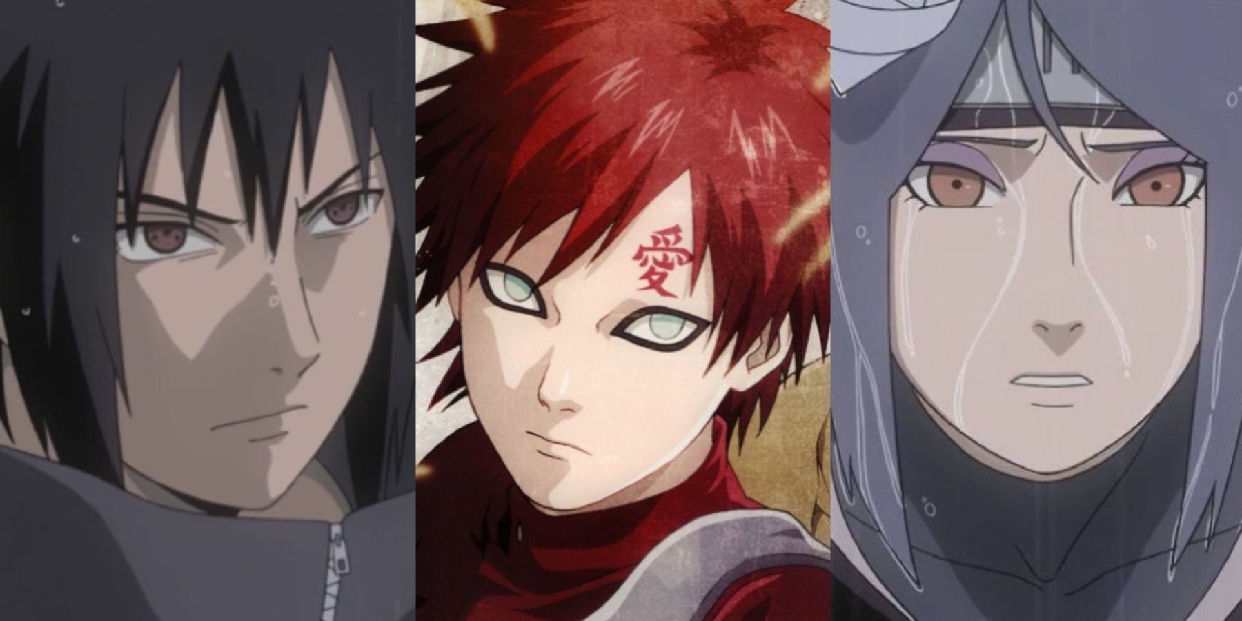 sasuke gaara konan naruto