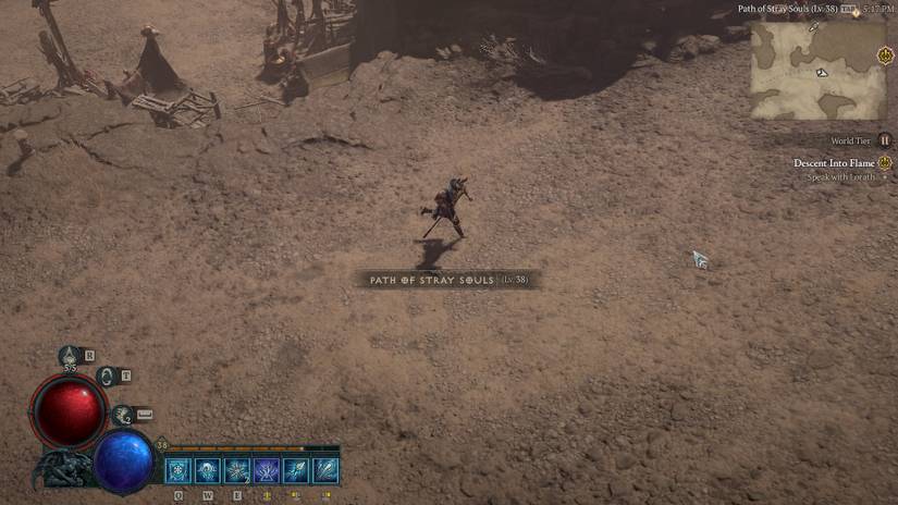 Diablo 4 Max Movement Speed Allowed Guide Running Animation Path of Stray Souls Sorcerer