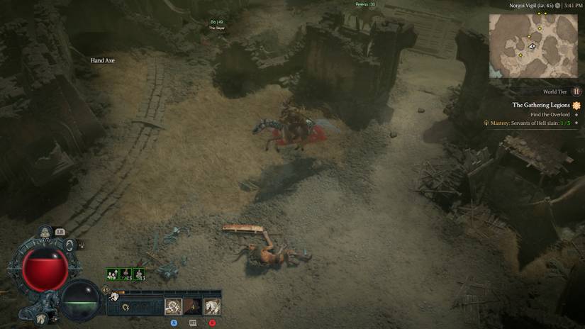 Diablo 4 Legion Events Explained Gathering Legions Timer Servant of Hell Overlord