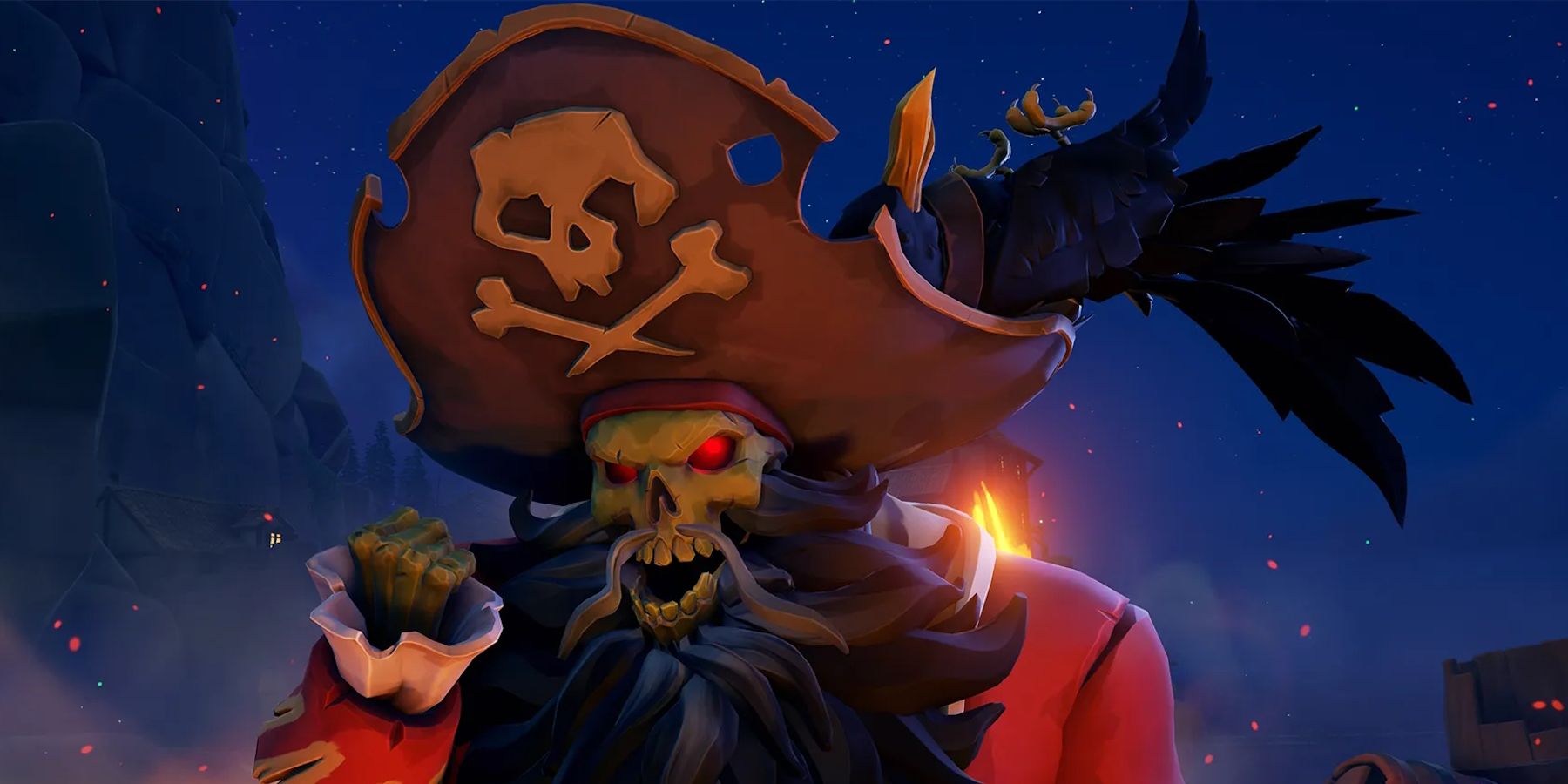 Screenshot of LeChuck from the Monkey Island and Sea of Thieves crossover