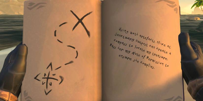 sea of thieves dark deception sanctuary outpost instructions