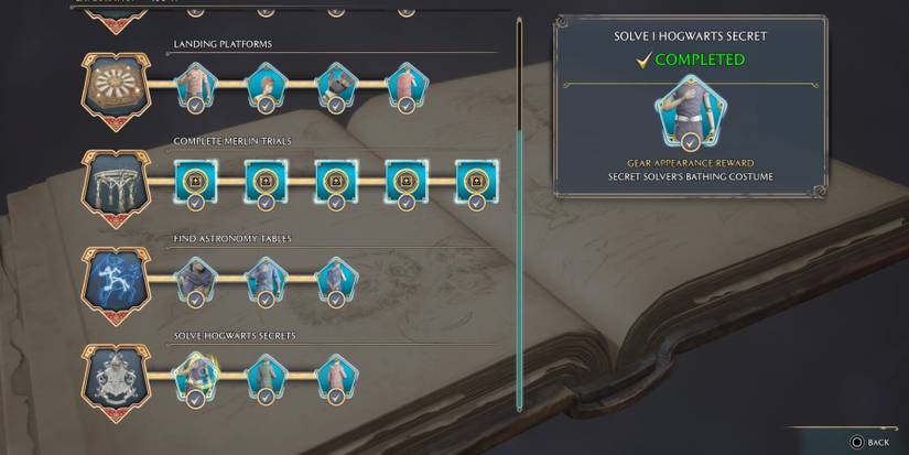 Secret Challenges in Hogwarts Legacy