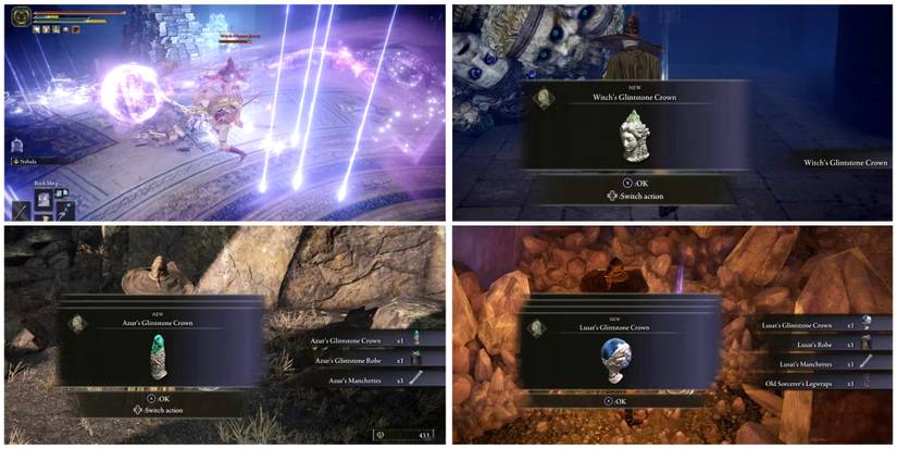 sellen fighting witch hunter jerren in elden ring