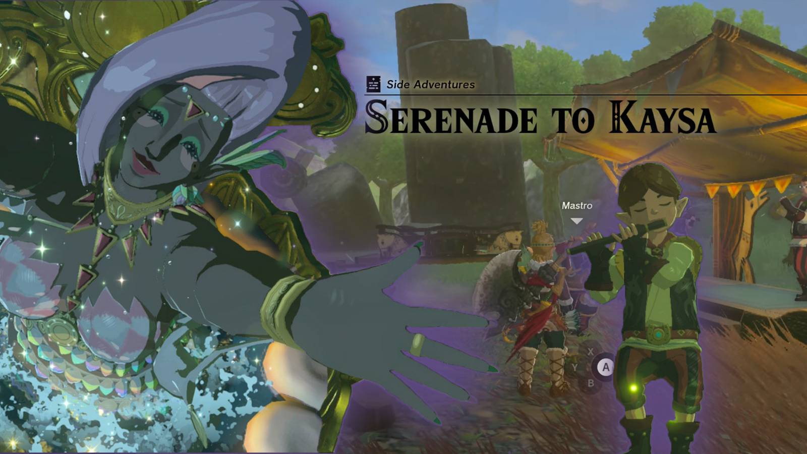 zelda tears of the kingdom serenade to kaysa