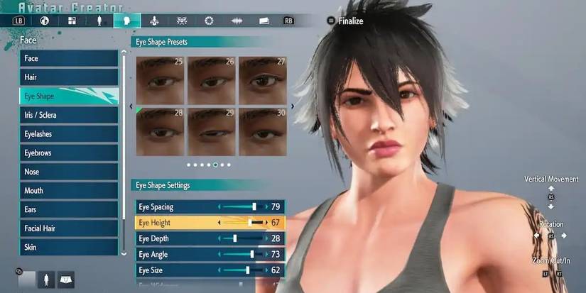 SF6 Custom Tips- Facial Sliders