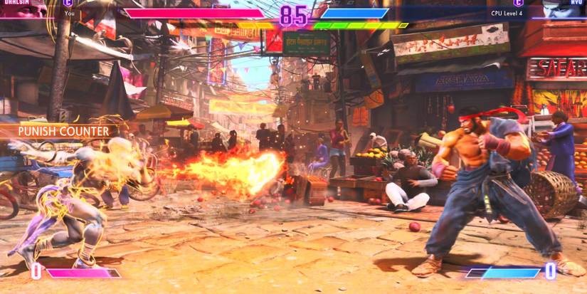 sf6 - dhalsim - fireball