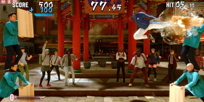 SF6 Easter Eggs- Board Breaking Minigame