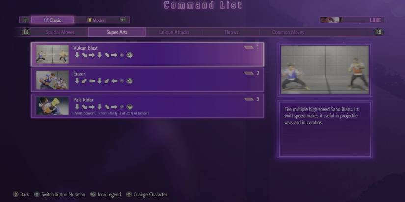 sf6 - luke - special arts