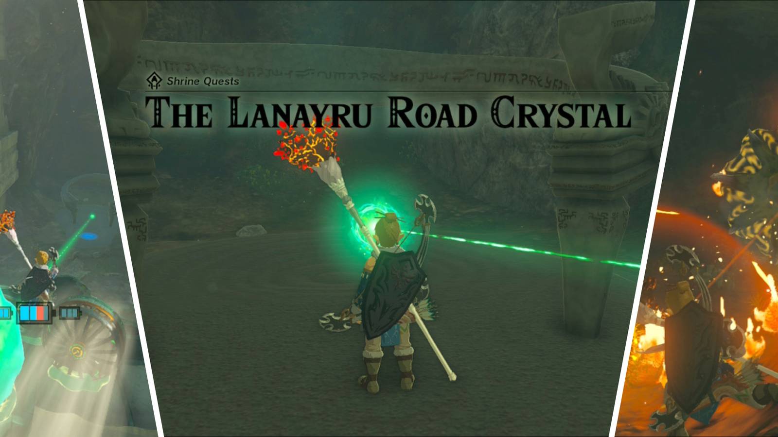 zelda tears of the kingdom o-ogim shrine the lanayru road crystal