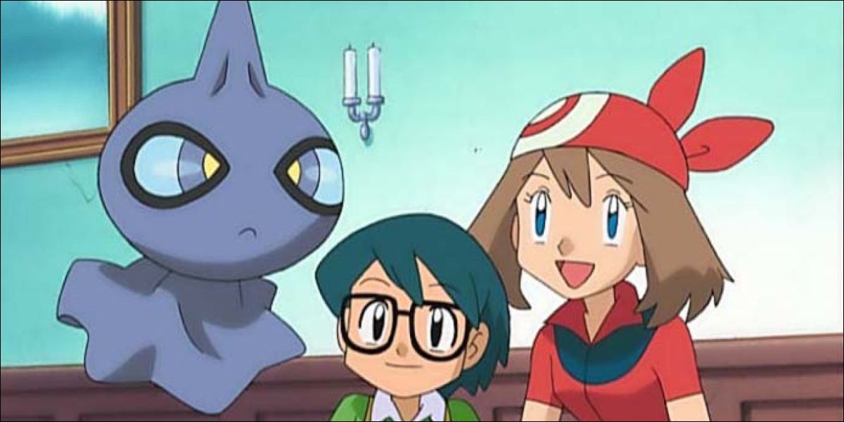 Shuppet, Max and May from Pokemon anime