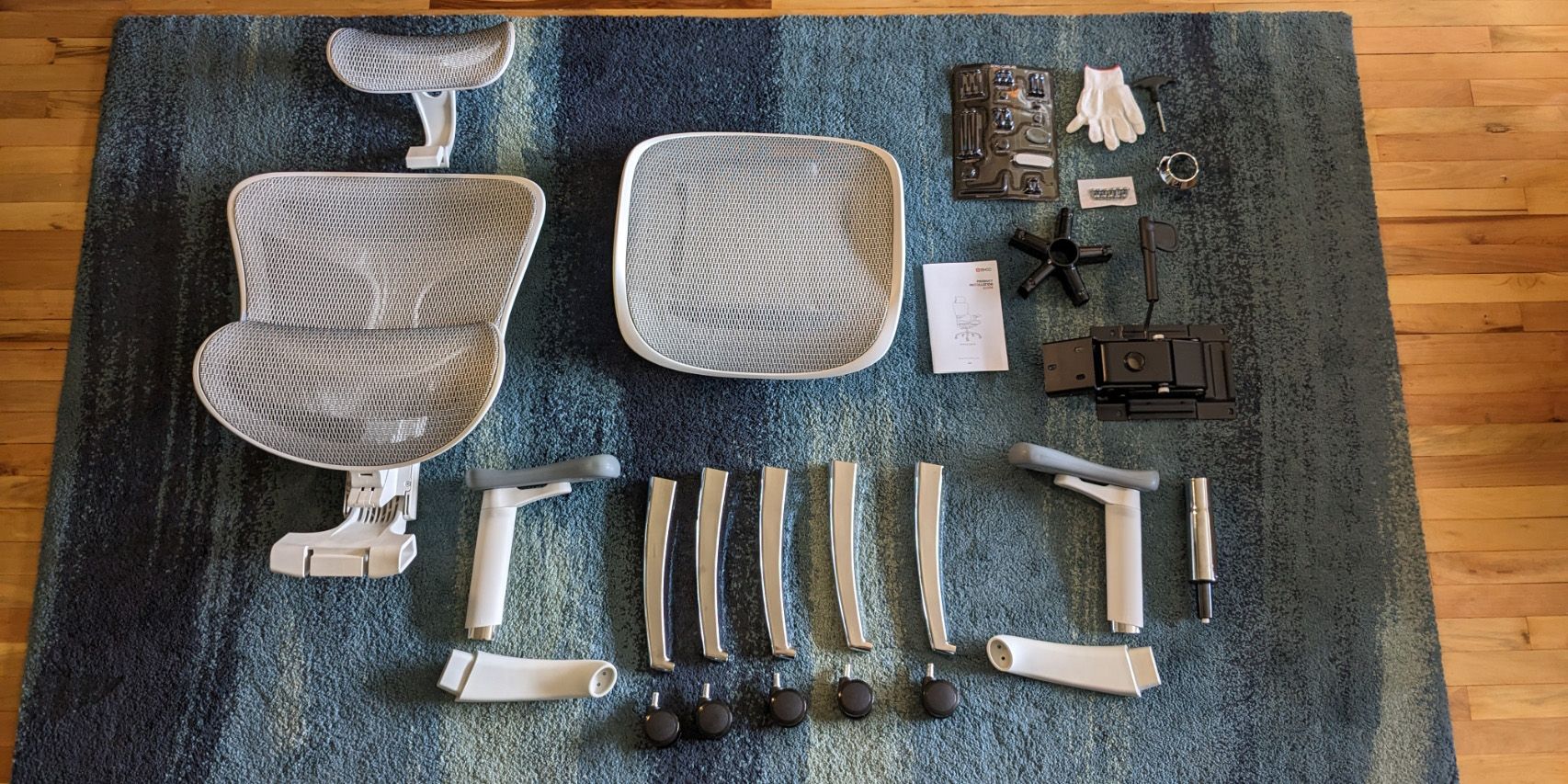 SIHOO Doro-C300 Ergonomic Office Chair Contents of Package