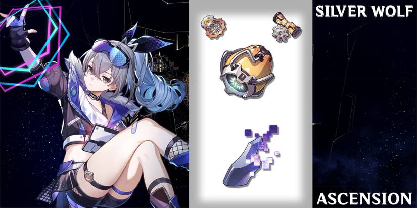 silver wolf ascension materials in honkai star rail