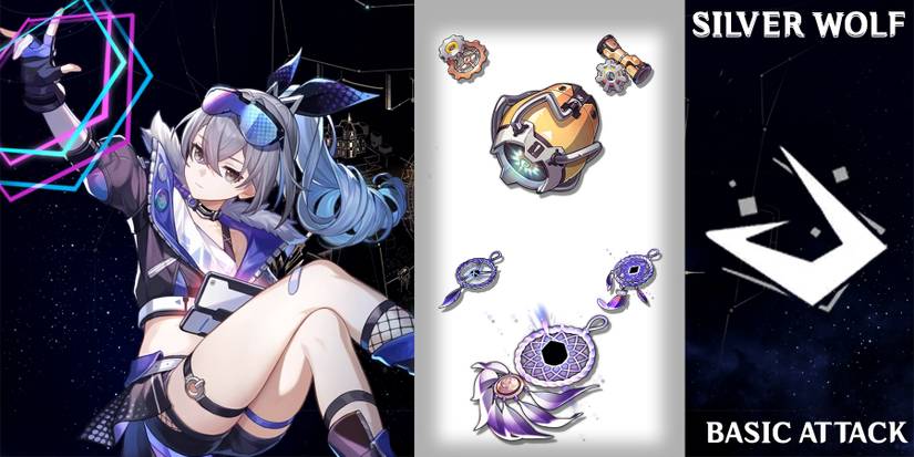 silver wolf basic attack materials in honkai star rail