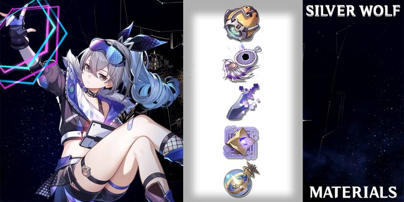 silver wolf upgrade materials in honkai star rail
