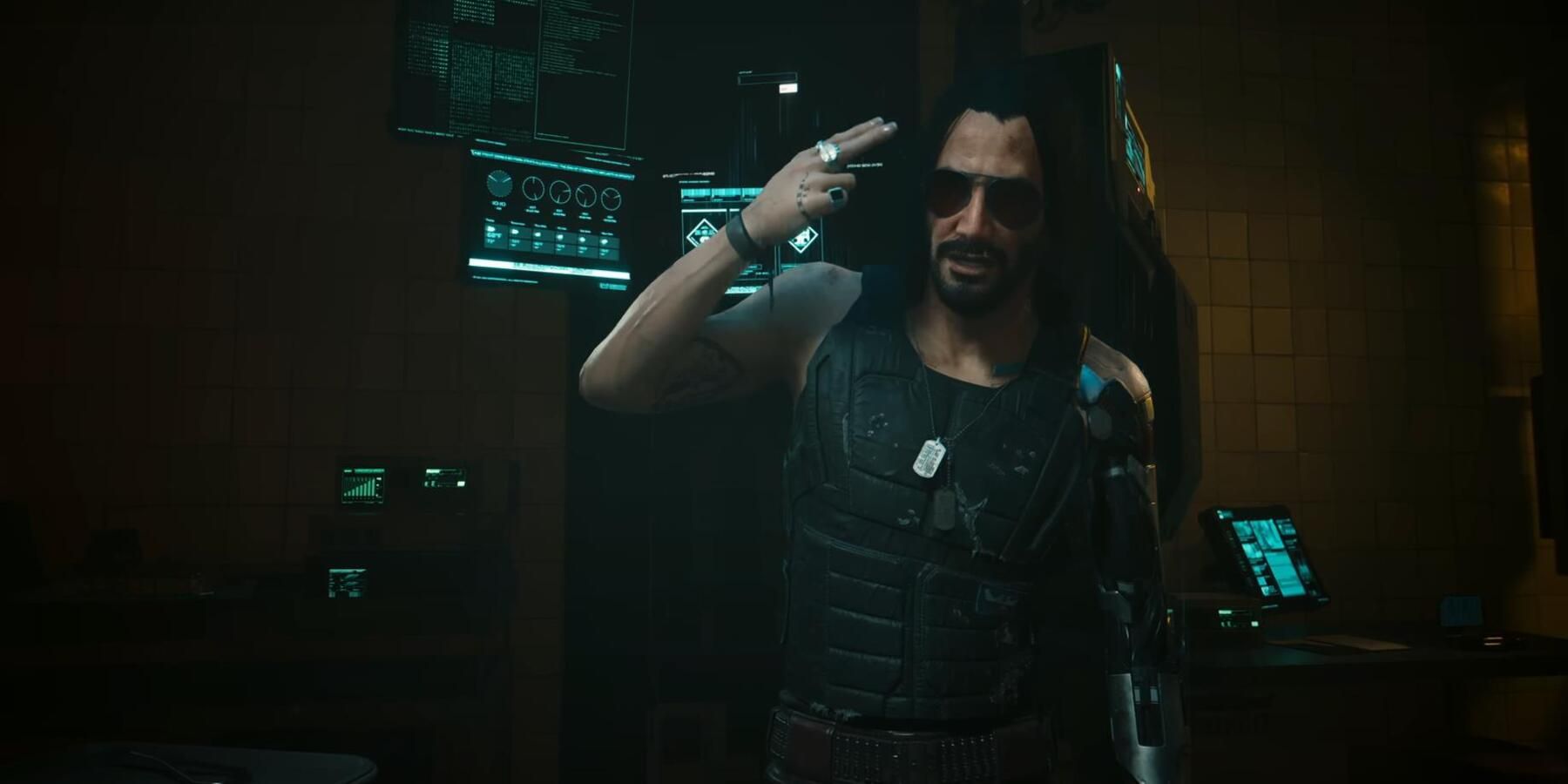 Silverhands Fingergun Cyberpunk2077