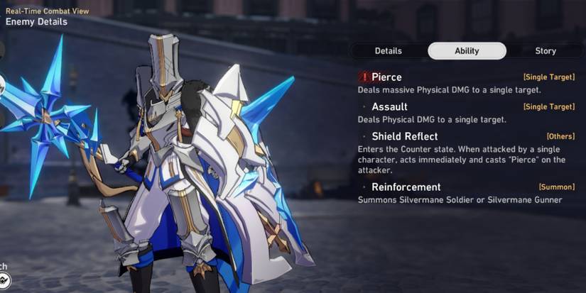 silvermane lieutenant ability in forgotten hall 7 in honkai star rail