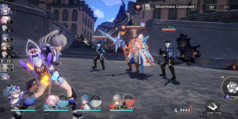 silvermane lieutenant in forgotten hall 7 in honkai star rail