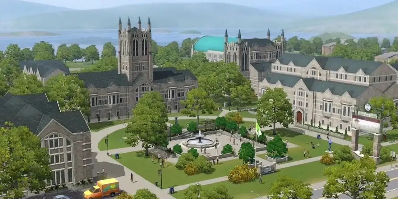 Th Sims 2 University Campus