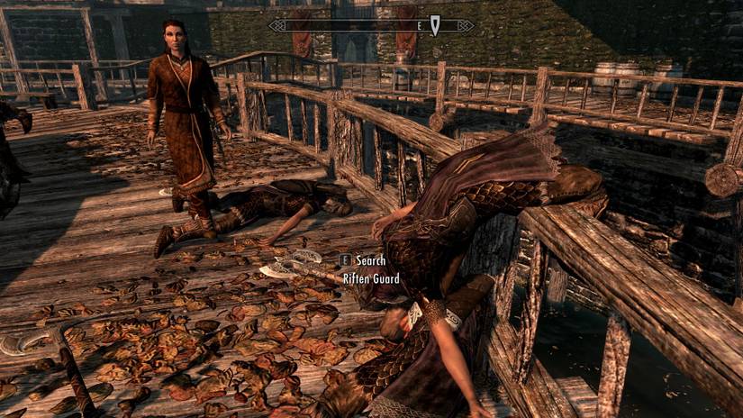 Skyrim Bodies Mess