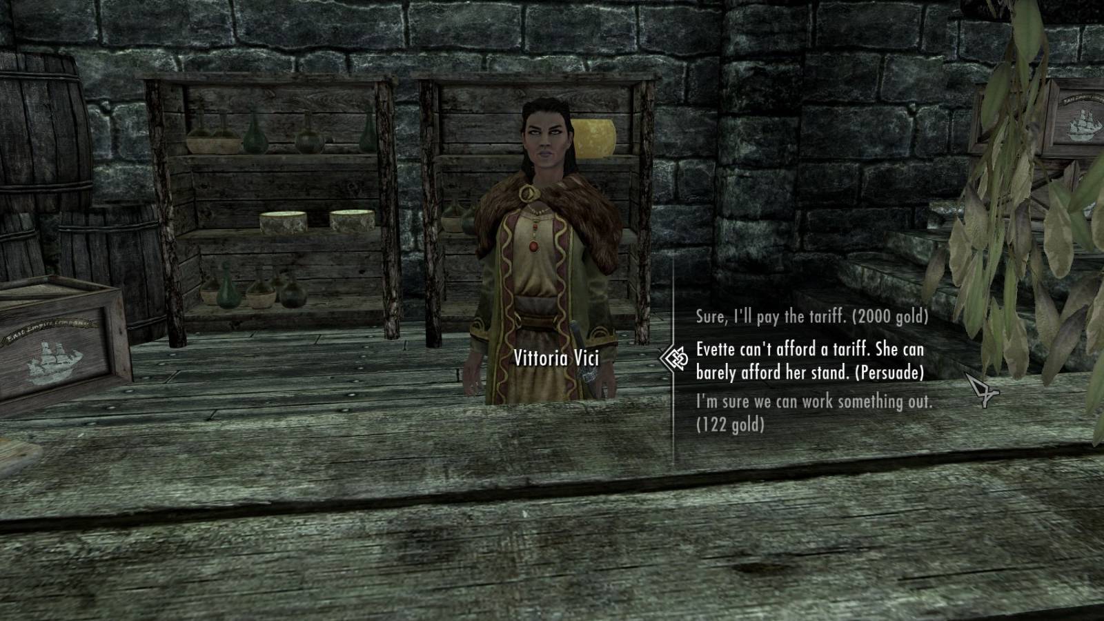 Skyrim Speech Persuasion