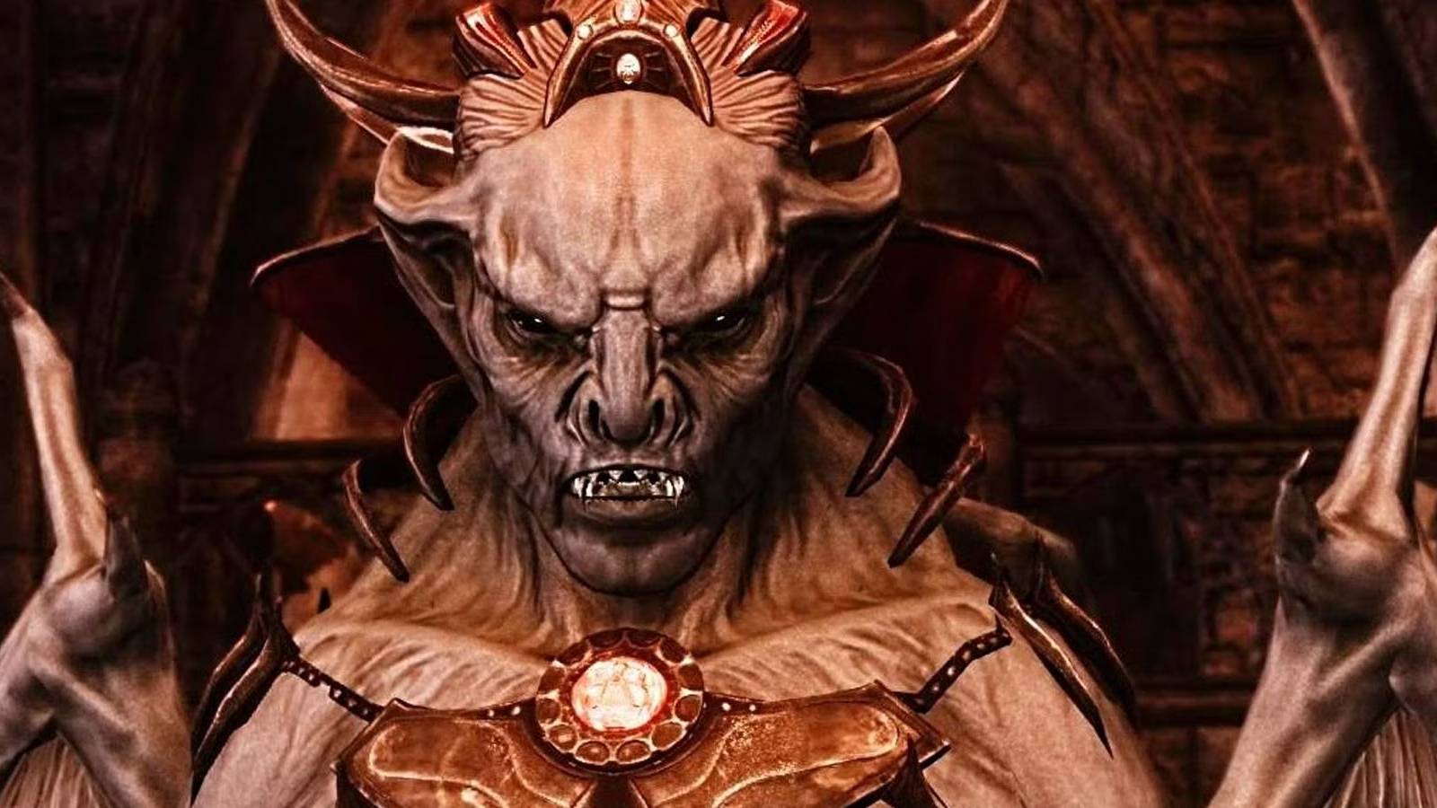 A Vampire Lord in The Elder Scrolls V: Skyrim