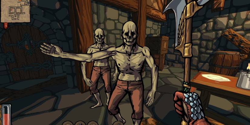 Slasher's Keep fighting undead