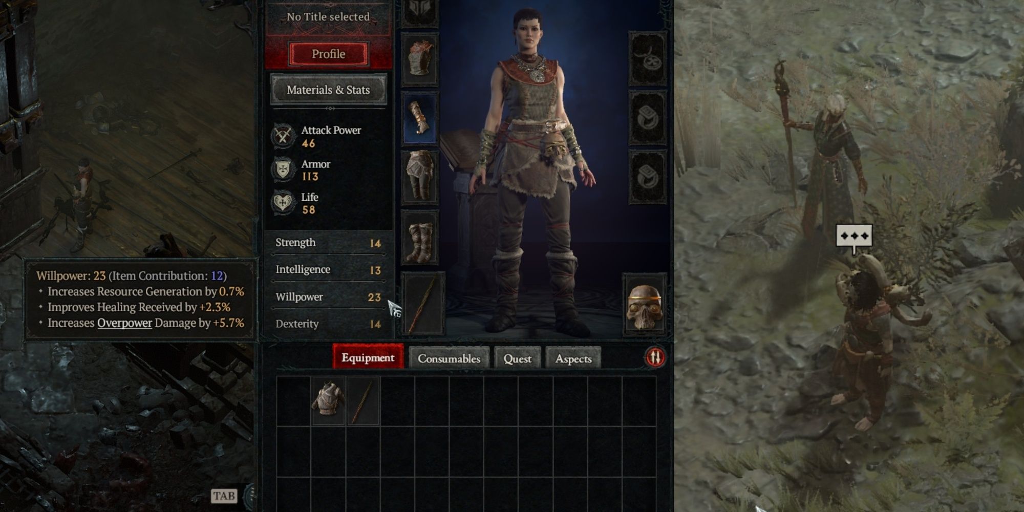 sorcerer gear and stats diablo 4