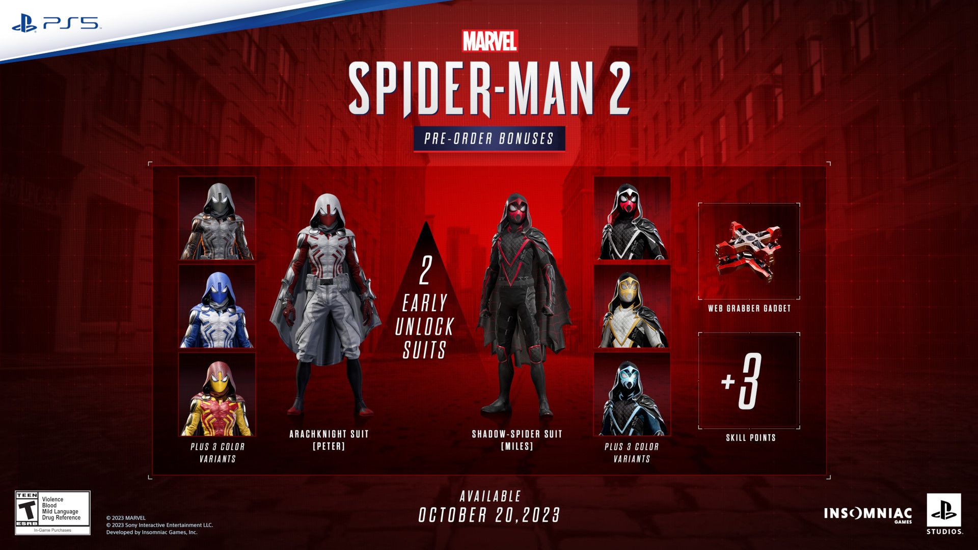Spider-Man 2 Pre-Order Bonus