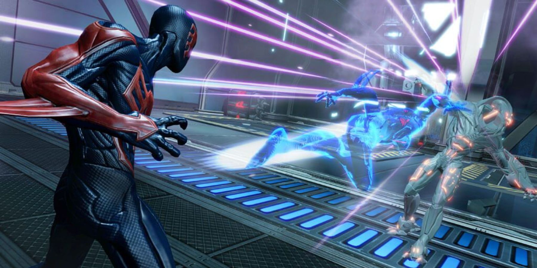 Spider-Man Edge of Time Screenshot - Spider-Man 2099 Powers