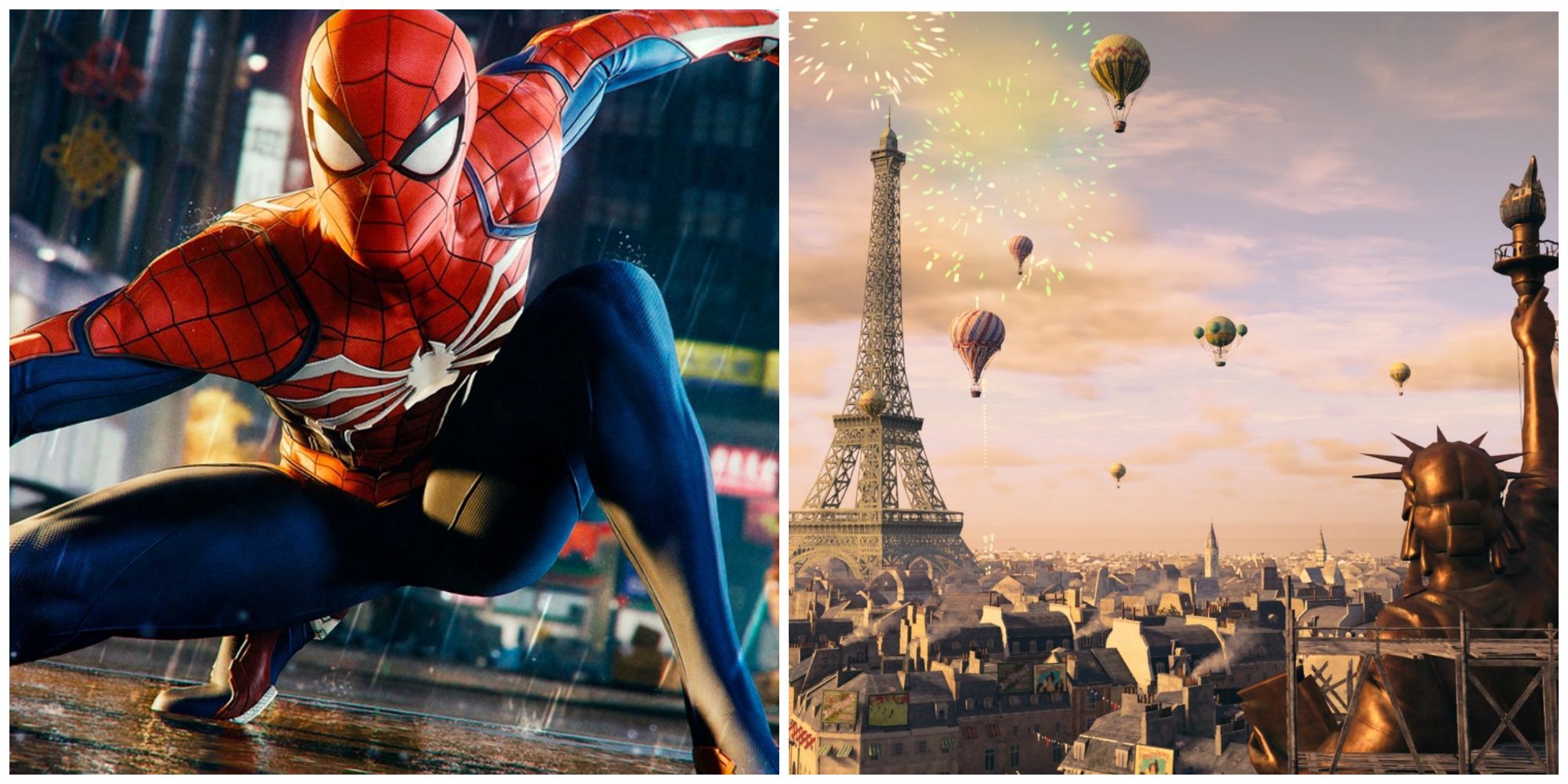 Spider Man Paris