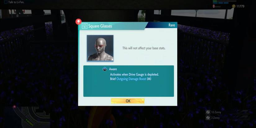 image showing square glasses in street fighter 6. 