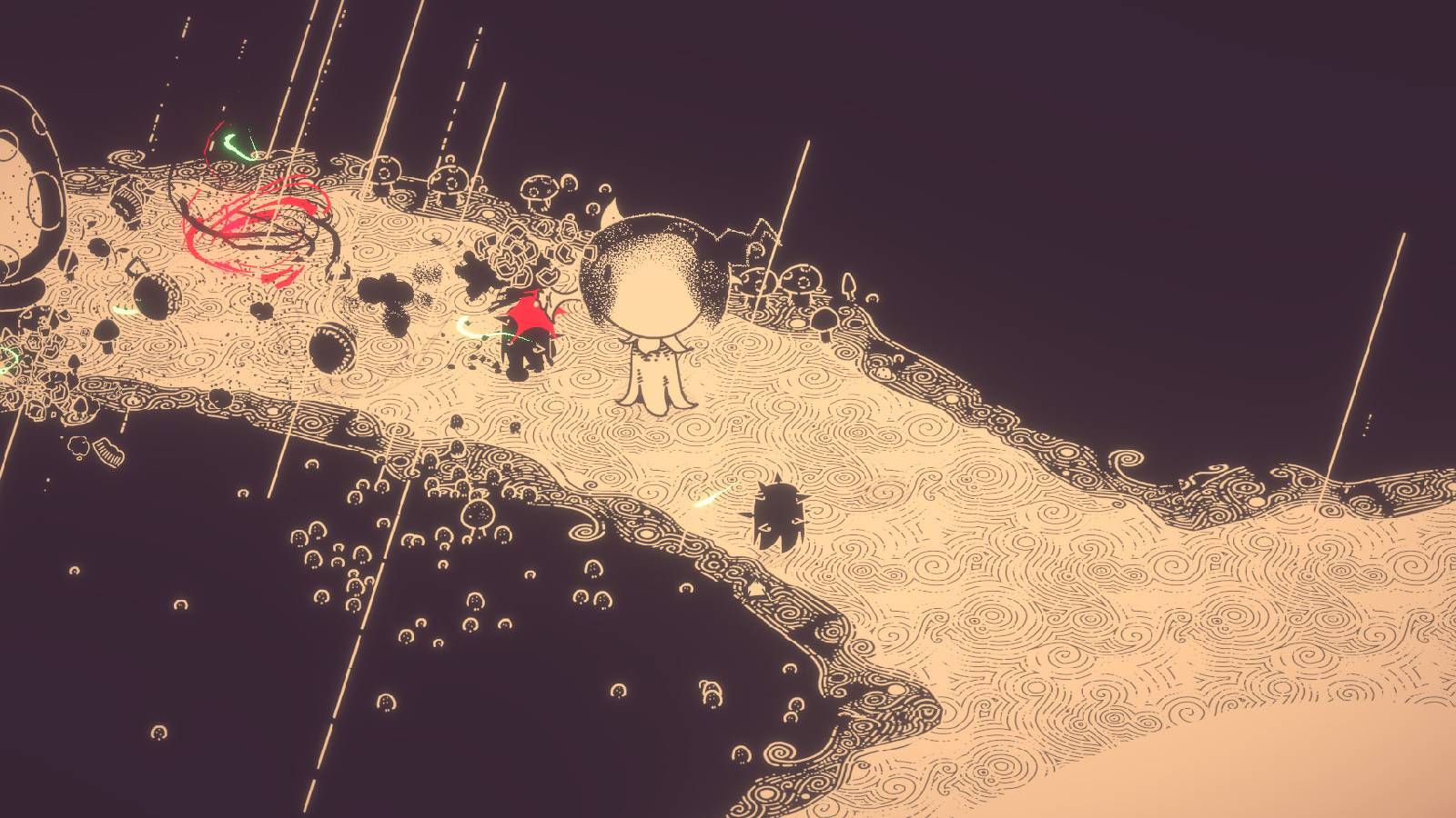 hauntii twin stick mechanic map enemy combat