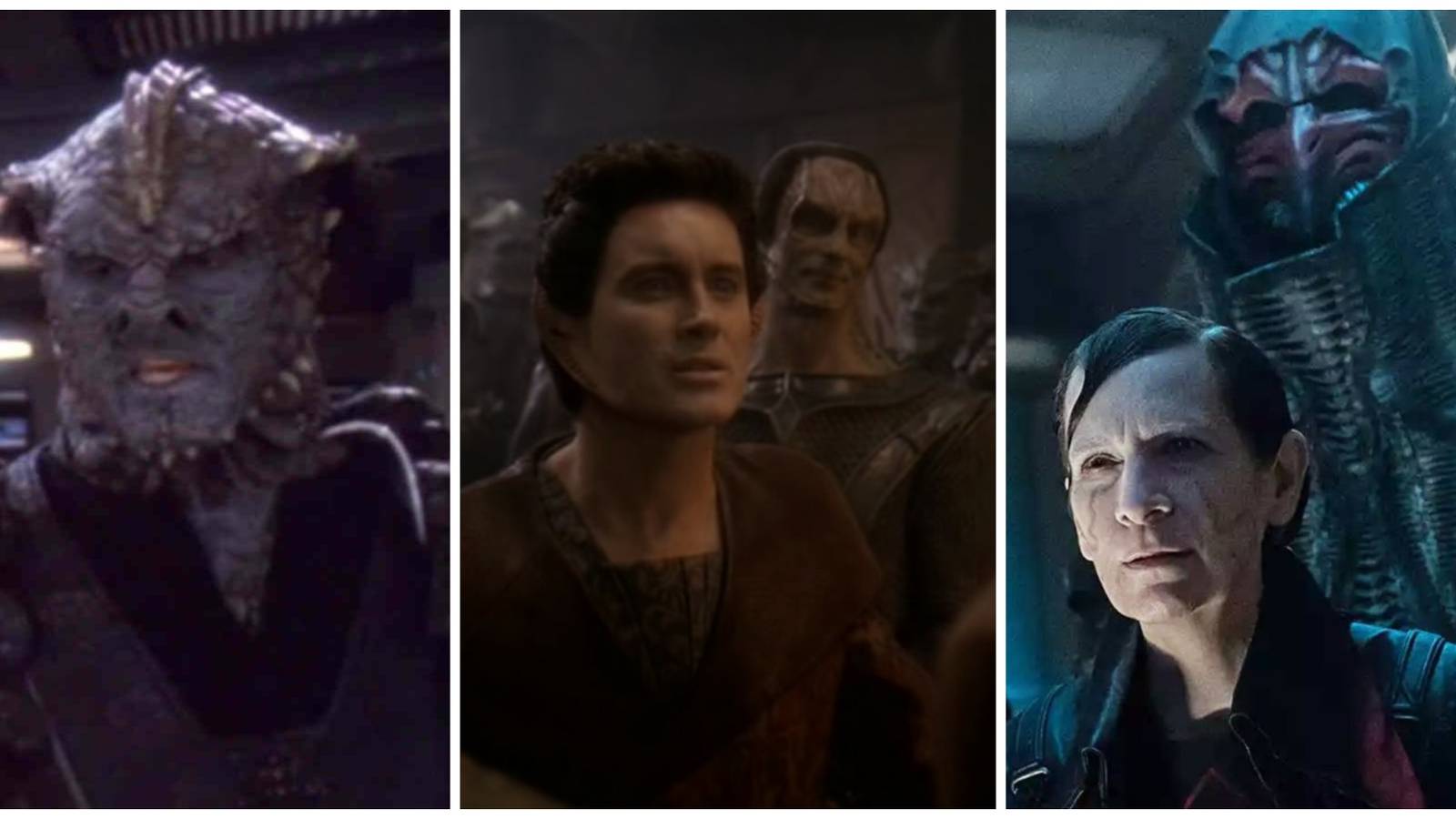 A collage of Star Trek aliens from the Gamma Quadrant.