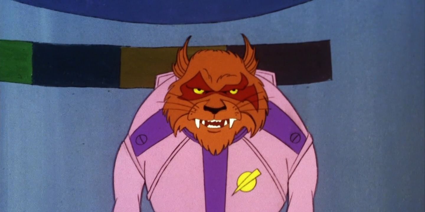 A feline Kzinti from Star Trek: The Animated Series.