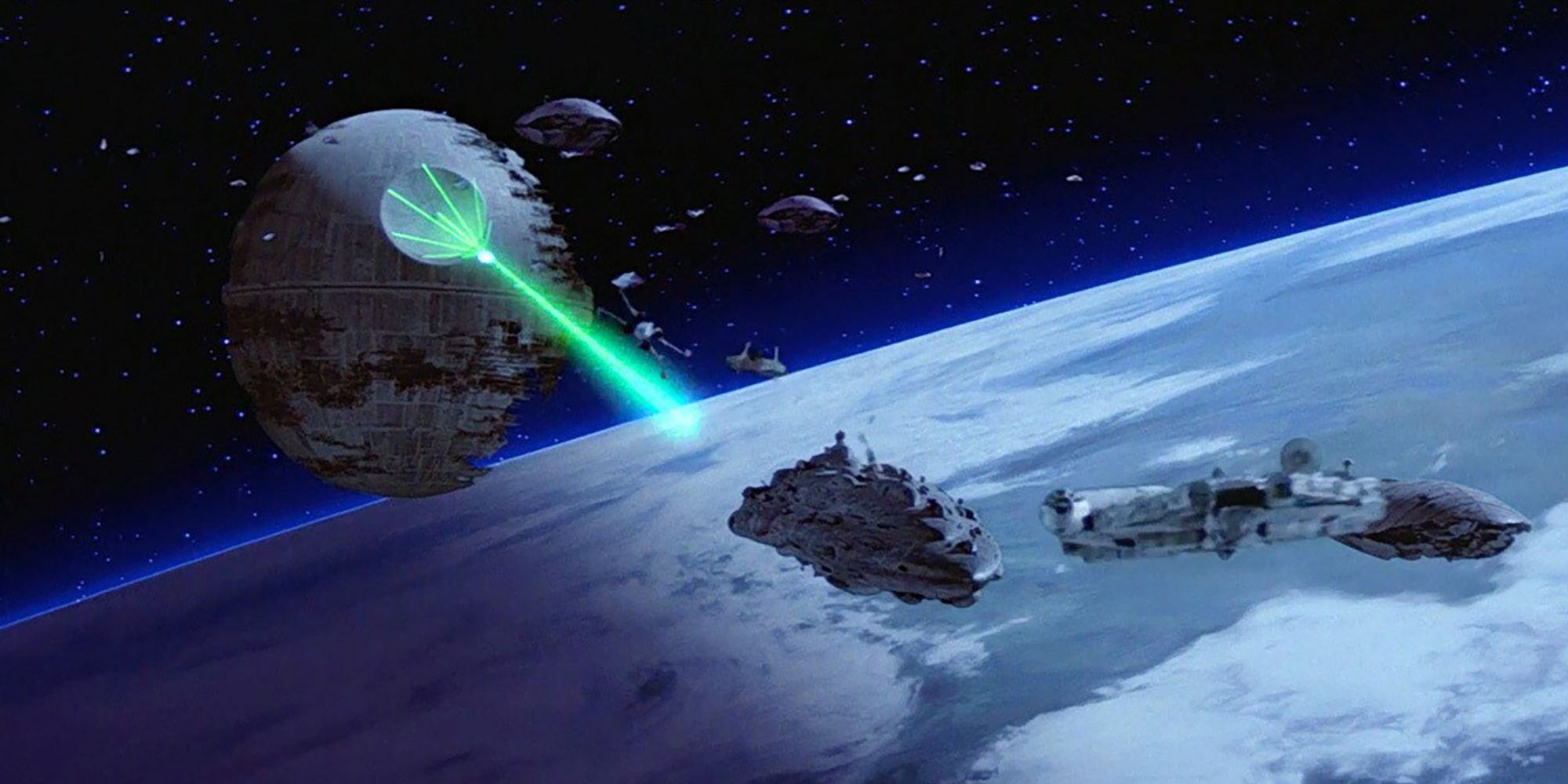 Мог ли лазер Звезды Смерти быть заблокирован гигантским световым мечом?